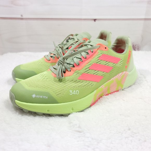 Adidas Terrex Agravic Flow 2.0 Gore-Tex \'Pulse Lime Turbo\' - H03182 main image 9